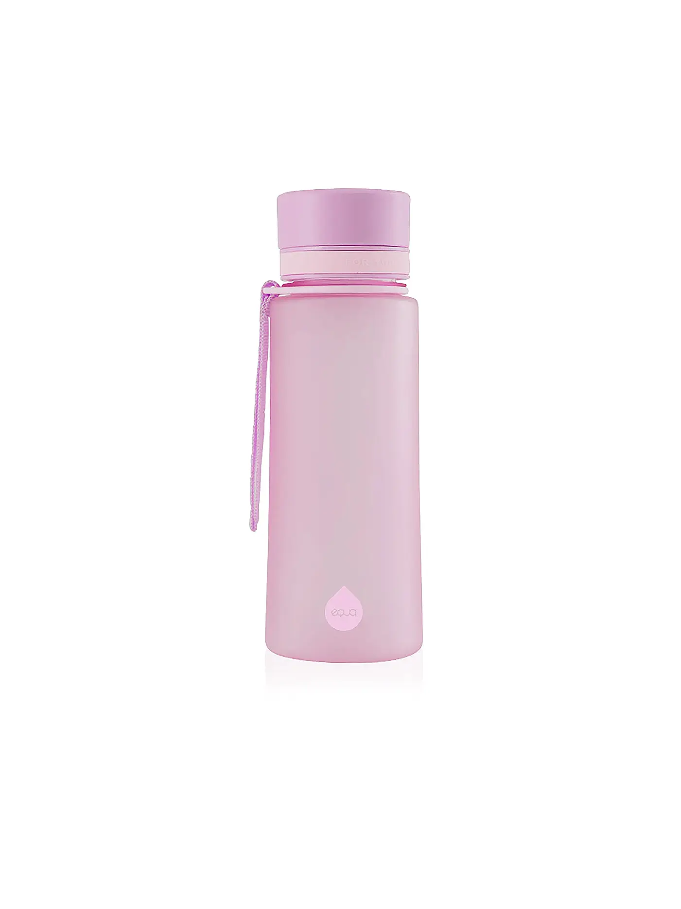 EQUA | Trinkflasche Tritan 0,6l Weiss | rosa